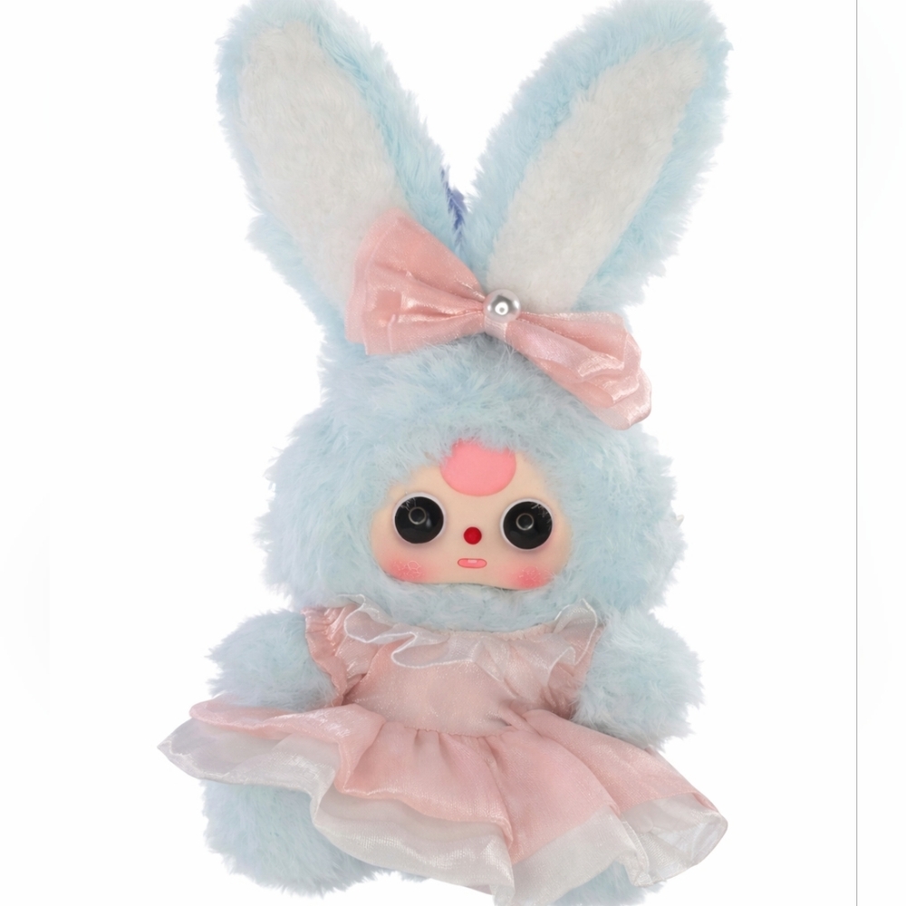 Babv Three Macchiato Mini Rabbit Bag Plush‎ NEW - Crossbody Bag - Galaxy Mint